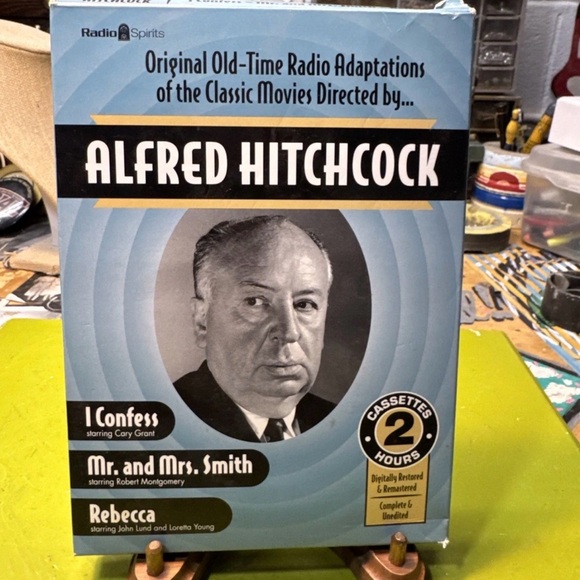 Other - Alfred Hitchcock I CONFESS MR and Mrs Smith REBECCA Audio Cassettes